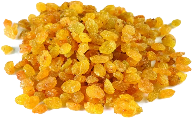 Golden raisins from Nashik